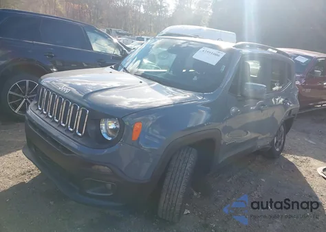 2017 Jeep Renegade Latitude 4X4 from USA, damaged, VIN ZACCJBBH2HPF92418